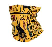 Egyptian Tradition Ancient Bandana 26X30Cm Breathable Headband Multifunctional Face Shield For Outdoor Women Yoga