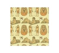 Egyptians & Sphinx Splash Back Benjamin Tate Design Natural One Size