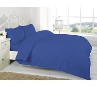 EGYPTO Egyptian Cotton Pillowcase Pair - Soft, Cozy, Warm, Thermal Pillow Covers for Home, Bedroom Décor, Royal Blue