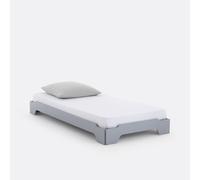Egzigu Stackable Bed with Bed Base grey