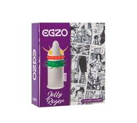 EGZO toy condoms Jolly Roger