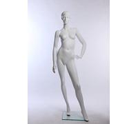 EH Abstract Skin Colour: Matt New White Female Mannequin Chic Fashion Contoured Style, EH13-6 stehend
