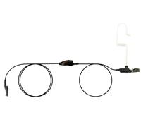 EH Acoustic Tube Earpiece/Headset with PTT and Mic Surveillance Kit for Motorola N50 R7 N30 N70 Ion MXP600 walkie Talkie radios. One-Wire eartube Headset.