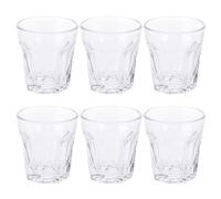 EH Excellent Houseware Shot Glasses Set of 6 40ml Clear Shot Glass Heavy Base for Vodka Tequila Whiskey Liquor Espresso Mini Soda Style Style Shot Glasses for Home Bar Parties Dishwasher Safe, 150446