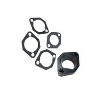 EH41 Engine Heat Shield and Carburetor Gasket Kit for 267-31A01-01, High Temp Insulation Board with 4 Gaskets to Restore Performance, Black Plastic and Paper Pad