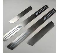 EHBXPA Stainless Steel Stickers Car Threshold Protection Accessories. For Ford Ranger T9 2023 2024 Raptor Wildtrak XLT.Wear-resistant, scratch-resistant, waterproof and anti-slip.