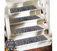 EHC 1 x Victorian Wrought Iron Effect Outdoor/Indoor Non Slip Rubber Step Door Mat, 75 x 25 cm