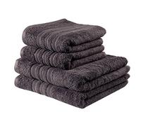 EHC Bath Sheet 90cm x 135cm-Charcoal, 100%-cotton, Charcoal