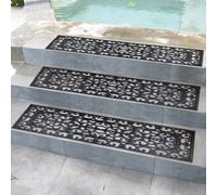Ehc Extra Large Victorian Wrought Iron Effect Outdoor Or Indoor Non Slip Rubber Door Mat - 120Cm X 45Cm