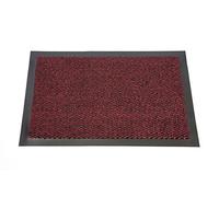 EHC Heavy Duty Barrier Mat, Non-Slip Backing, Indoor/Outdoor, 60 x 90cm - Red