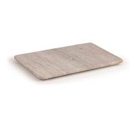 EHC Natural Marble 3 in 1 Chopping Board, Serving Tray Or Decorative Tray with Anti-Slip Pads, Multi-Purpose Kitchen & Serving Boards, Medium, Natural, 30 x 20 x 1.5 cm