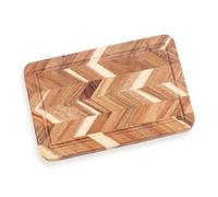 EHC Woodluv Chopping Board, Chopping Boards For Kitchens, Strong, Durable Serving Board, Acacia Wood Cutting Board.
