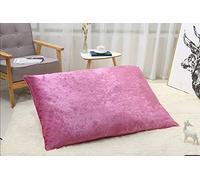 EHD New Crushed Velvet Cushion Covers Super Soft Luxury Style Decor Plush Cushion Covers Pink, 32" x 48" (80x120cm)