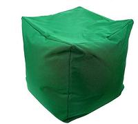 EHD Waterproof Bean Bags Super Soft Living Room Bedroom Kitchen Patio Out Door Foot Rest Stools Pouffes Ottomans Bean Bags (Dark Green)