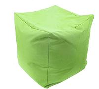 EHD Waterproof Bean Bags Super Soft Living Room Bedroom Kitchen Patio Out Door Foot Rest Stools Pouffes Ottomans Bean Bags (Light Green)