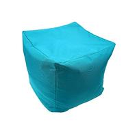 EHD Waterproof Bean Bags Super Soft Living Room Bedroom Kitchen Patio Out Door Foot Rest Stools Pouffes Ottomans Bean Bags (Teal)