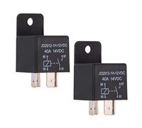 Ehdis 2 pcs Car Relay 12v 40 APM 4 Pin Relay Kit Spst Model No.: JD2912-1H-12VDC 40A 14VDC, Auto Switches & Starters