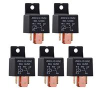 Ehdis 5 Pcs Car Relay 12V 80 AMP 5 Pin, JD2912-1Z-12VDC 80A 14VDC SPDT Truck Boat Van Vehicle Automotive Relay 12V Switch