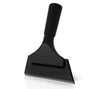 EHDIS Small Squeegee 5 Inch Rubber Window Tint Windshield Scraper for Car Glass Mirror Shower Door Bathroom Cleaning (Pure Black)