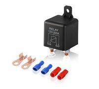 Ehdis Split Charge Relay 12V 200A 4 Pin, Relays for Car, Truck, Motor, Boat, Car Starter Heavy Duty Split Charge ZL180 with 2 Pin Footprint and 4 Terminal - 1 Set