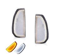 EHDXGGEK 2 Pcs LED Car Front Side View Mirror Turn Signal Lights White DRL/Driving Kit Compatible With Toyota Tundra 2007-2021(Clear Lens)