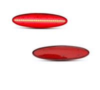 EHDXGGEK 2Pcs LED Side Marker Light Rear Fender Lights Red Signal Lamps Compatible With Chevrolet Corvette C5 1997-2004 Coupe Z06 Convertible(Red Lens Red)