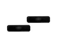 EHDXGGEK Car Front/Rear Bumper Side Marker Light Housing Shells Compatible With 1970-1973 Chevy Camaro Turn Signal, No Bulb Socket(Red)