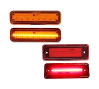 EHDXGGEK Car Front/Rear Fender Side Marker Lights Compatible With Chevrolet El Camino/Malibu & GMC Caballero 1978-1987 T10 12V(Yellow)