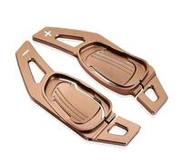 EHDXGGEK Car Shift Paddles Compatible with Cupra Formentor 2019, Ateca,Leon Hybrid 2020-2022 Steering Wheel Speed Extender(Brown)