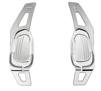 EHDXGGEK Car Shift Paddles Compatible with Cupra Formentor 2019, Ateca,Leon Hybrid 2020-2022 Steering Wheel Speed Extender(Silver)