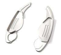 EHDXGGEK Car Steering Wheel Shift Paddle Compatible with Land Rover Discovery LR Range Sport Evoque Velar Vogue Discovery5 L462 Quick(Silver)