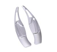 EHDXGGEK Car Steering Wheel Shift Paddles Shifter Extension Compatible with Honda Civic G9 9th Generation IX FB7 2012 2013 2014 2015 Accessories(Silver)