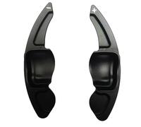EHDXGGEK Compatible with Skoda Octavia A7 MK3 5E RS VRS Superb B8 Scala Karoq Kodiaq Car Steering Wheel Shift Paddle Extend Shifters Sticker DSG Gear(Black)