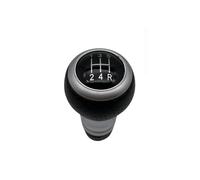 EHDXGGEK Gear Shift Knob 5/6 Speeds Compatible with Audi Skoda Seat A3 A4 B6 B7 B8 A6 S4 8K A5 8T Q5 8R VW Vw Passat Golf 12mm(12345R Speed-Silver)