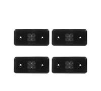 EHDXGGEK Smoked Lens Front/Rear Side Marker Light Housing Cover Shells Compatible With Mercedes Benz W463 G-Class G500 G550 G55 G63 AMG 2002-2014(4pcs Front and Rear)