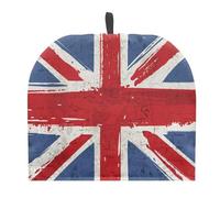 Eheartsgir British Flag Union Jack Tea Kettle Cover for English Tea Sets Durable Teapot Cozies Breakfast Warmer Home Kitchen Hotel Tea Party Table Decor Accessories