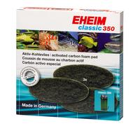 Eheim Carbon Filter Pads Classic 250 350 600 pack of 3 Replacement Filtration