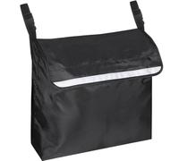EHERDM Wheelchair Bag to Hang on the Back Backrest Hanging Pouch with Reflective Strip Large Capacity Stroller Tote for Outdoor Electric Wheel Chair Backpack Accessories (Wheelchair)
