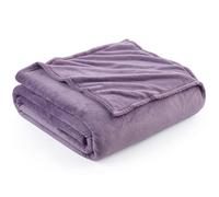 EHEYCIGA Double Fleece Throw Blanket for Sofa 150x200cm, Dusty Purple | Soft Fluffy Blanket for Bed, Warm Large Throws for Adults, Fit All Season