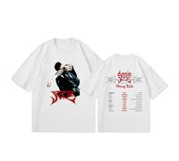 EHGEUYL Stray Kids T-Shirt Mens Casual Round Neck Top Soft Cotton Comfortable Graphic Tee for K-Pop Fans Fashion (White8,4XL)