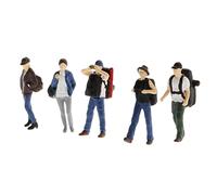 EHJRE 1/64 Scale Diorama Model for City Scene Figures