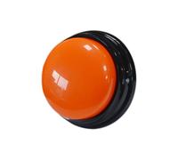 EHJRE 30S Recordable Talking Buttons, Party Noise Maker, Squeaking, Pet Training, Voice Recording, So Button, orange