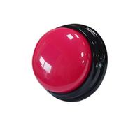 EHJRE 30S Recordable Talking Buttons, Party Noise Maker, Squeaking, Pet Training, Voice Recording, So Button, rose red