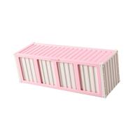 EHJRE Collectible Card Storage Bin with Holder for Children's Day Gifts, Pink