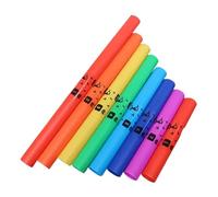 EHJRE Diatonic Sound Tubes Set of 8 for Kids Musical Instruments for Learning, without rope