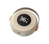 EHJRE Electronic Thermometer for Room and Bathtub Water Measurement, Khaki