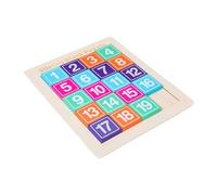 EHJRE Fun Sliding Blocks Game Klotski Puzzle Wooden Puzzle Box Brain Game Games Toy for Kids Boys Girls Gift, Style A