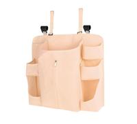 EHJRE Hanging Diaper Organizer for Changing Table, Ample Storage, Nursery Diaper Stacker for Newborns, Girls and Boys, Beige