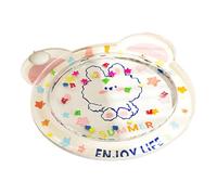 EHJRE Inflatable Playmat for Cats and Dogs, Tummy Time Water Mat for Indoor Use, Rabbit