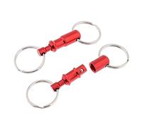 EHJRE Key Attachment for Belt - Keep Your Keys Secure on the Move, Crimson